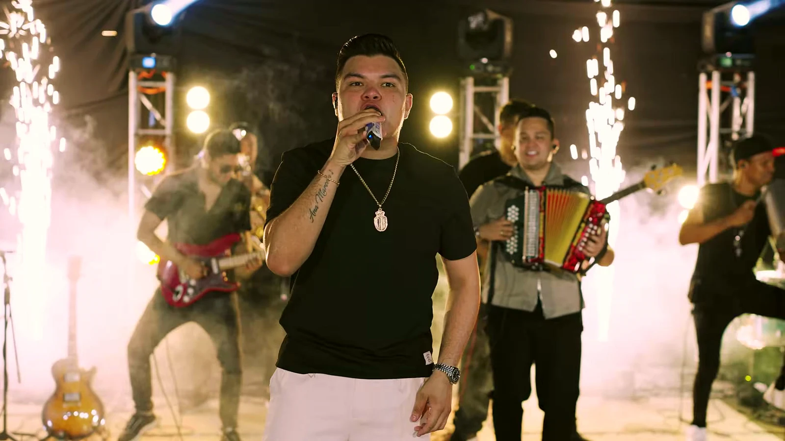 Óscar Gamarra en concierto