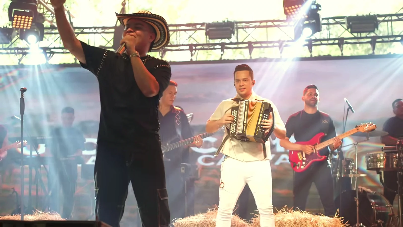 Óscar Gamarra en festival
